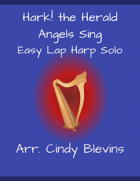 Hark! The Herald Angels Sing, for Easy Lap Harp image number null