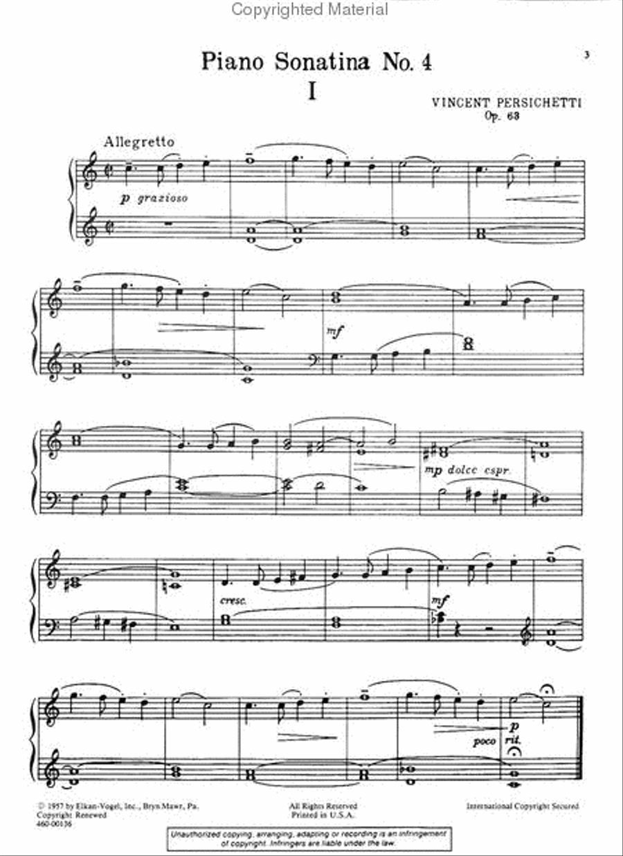 Piano Sonatinas Piano Sonatinas Chamber Music scores gallery preview page 2
