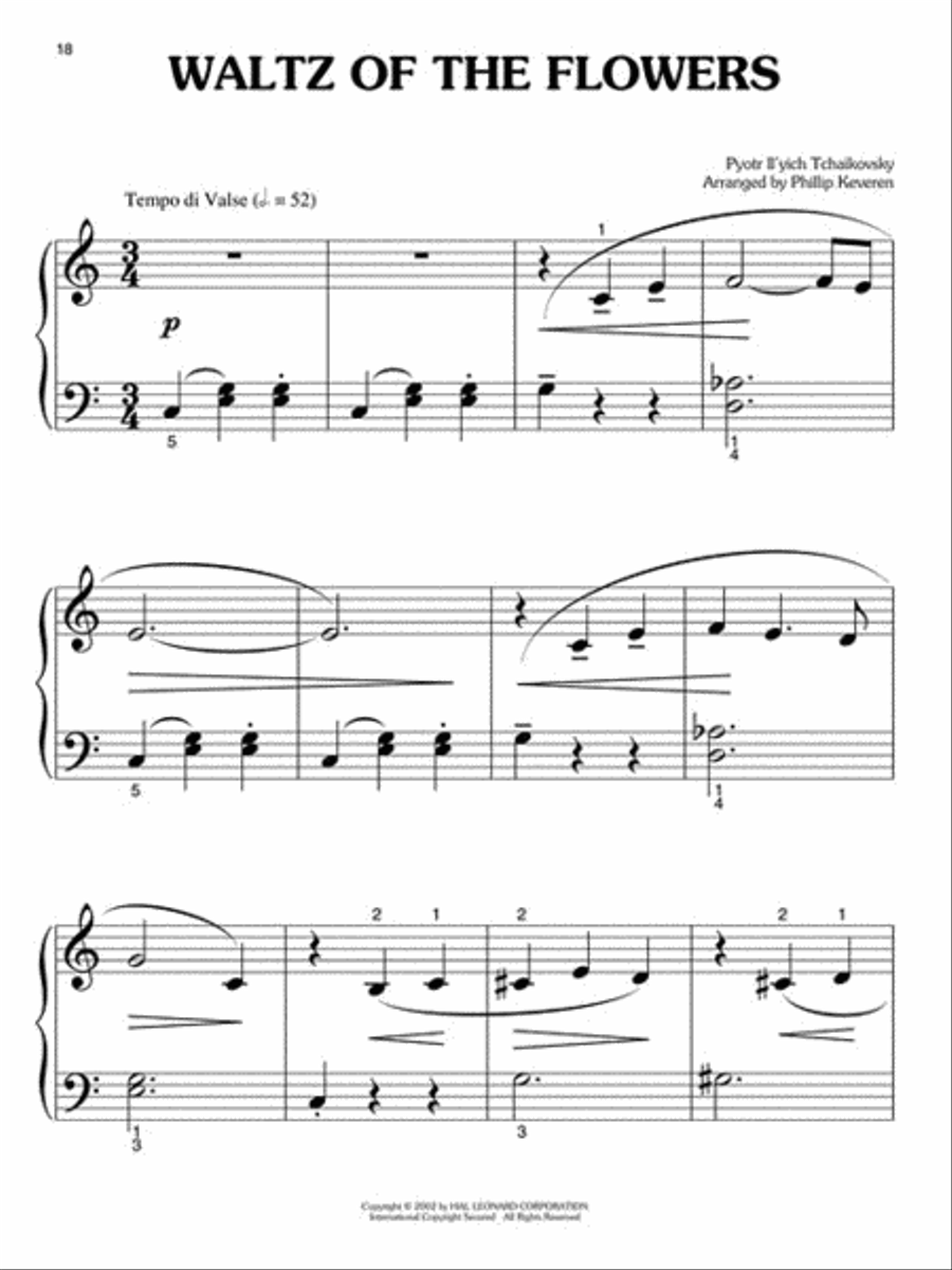 The Nutcracker Easy Piano scores gallery preview page 3