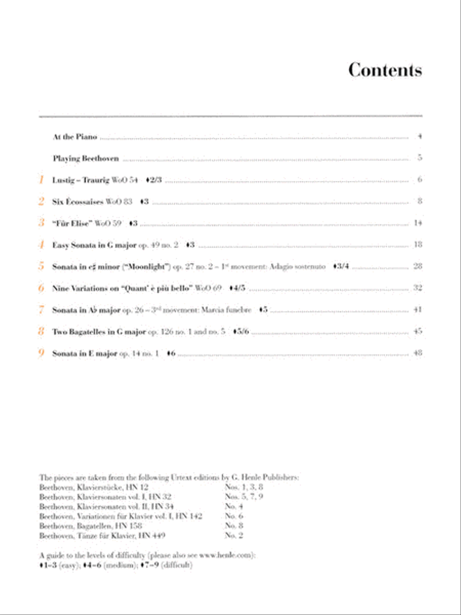 Beethoven: At the Piano Piano Solo scores gallery preview page 2