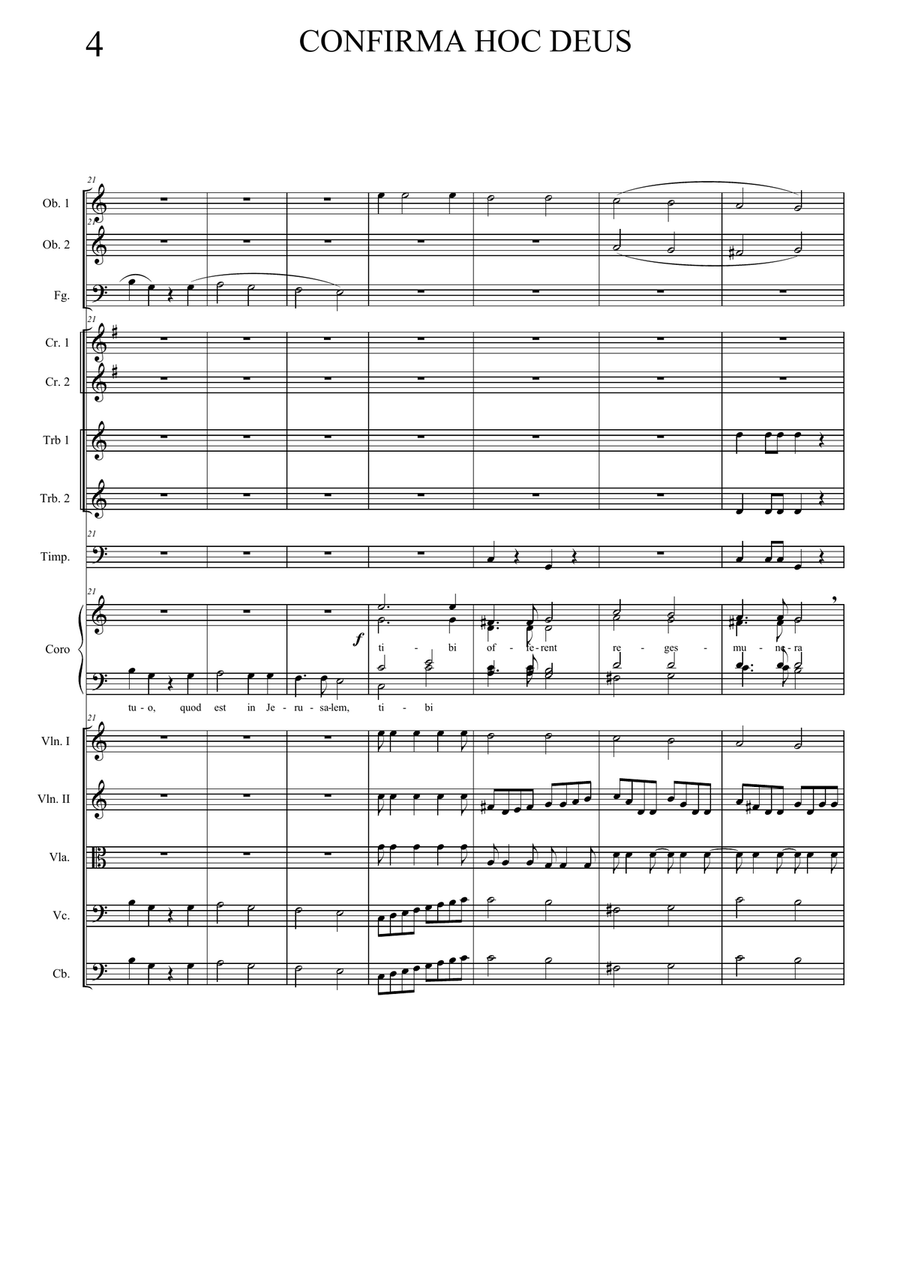 Confirma hoc Deus Chamber Orchestra scores gallery preview page 4