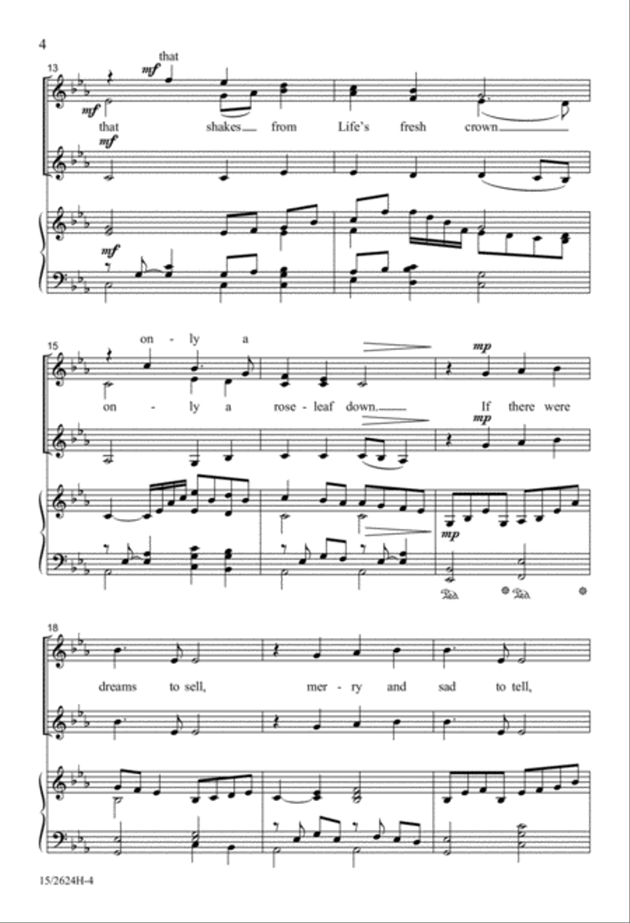 If There Were Dreams to Sell SSA scores gallery preview page 4