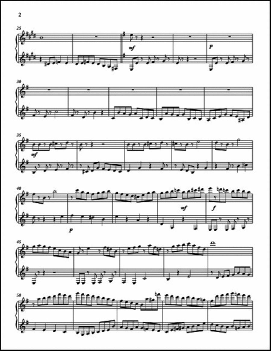 Chaconne and Fugue Classical Guitar scores gallery preview page 4