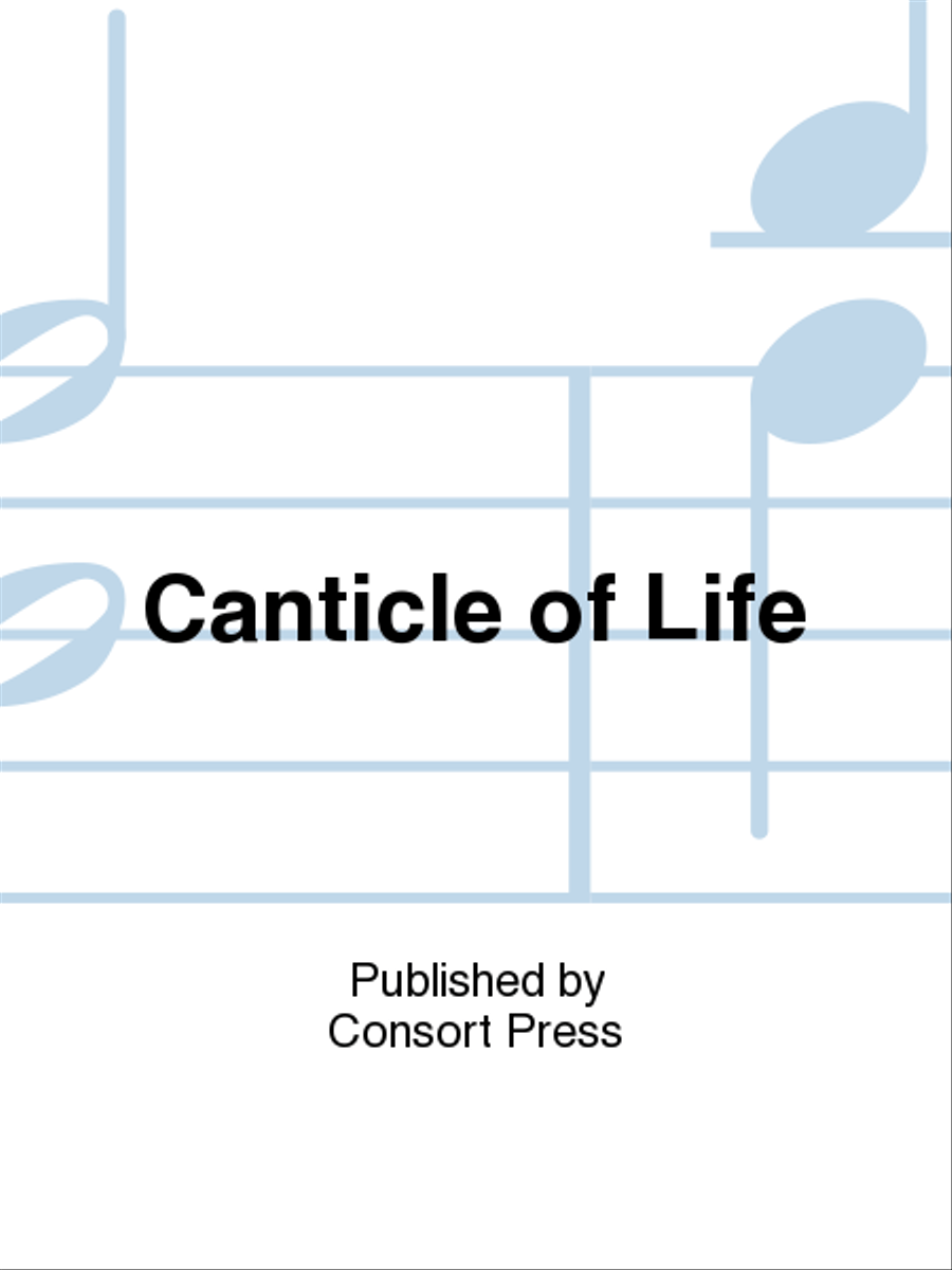 Canticle of Life 4-Part scores gallery preview page 1