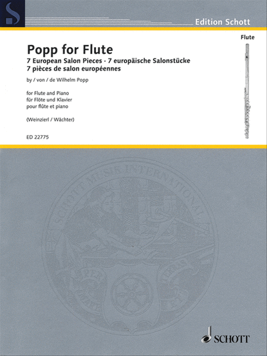 7 European Salon Pieces 7 European Salon Pieces Flute Solo scores gallery preview page 1