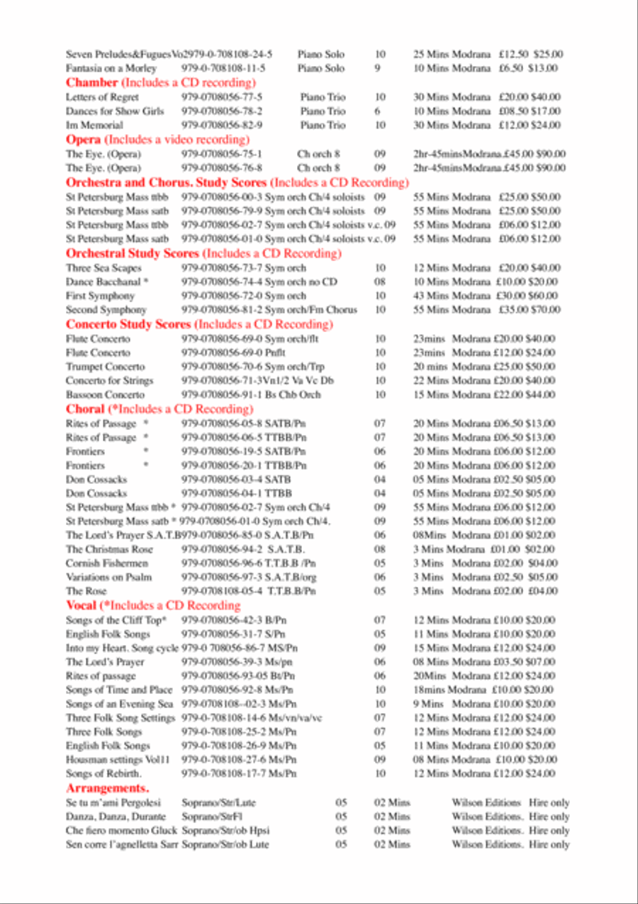Three English Folk Songs for Mezzo Soprano and Piano Mezzo-Soprano Voice scores gallery preview page 5