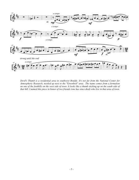 Boulder Rags - Arranged for Flute, Clarinet and Bass Clarinet - Clarinet Part
