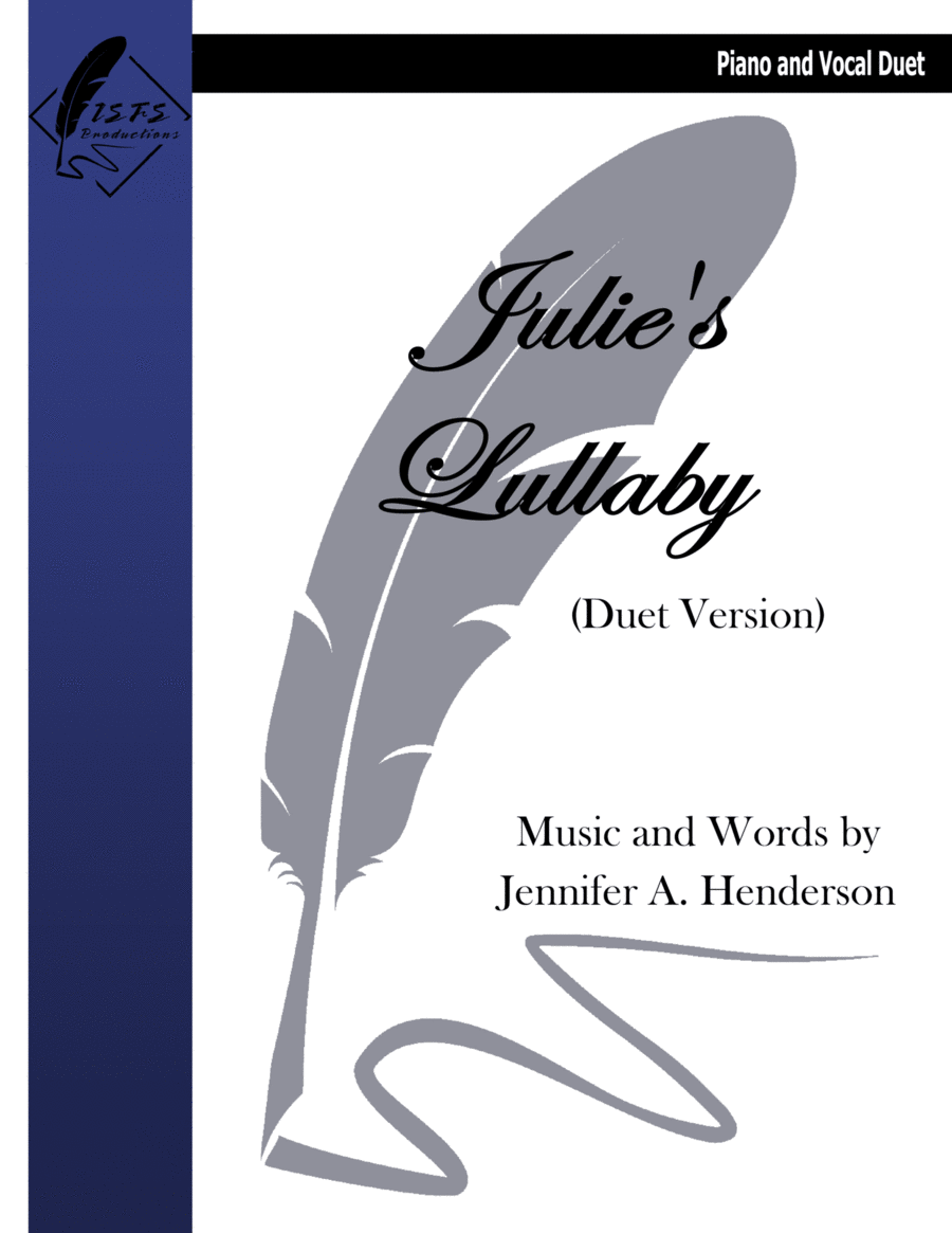 Book cover for Julie's Lullaby - Duet