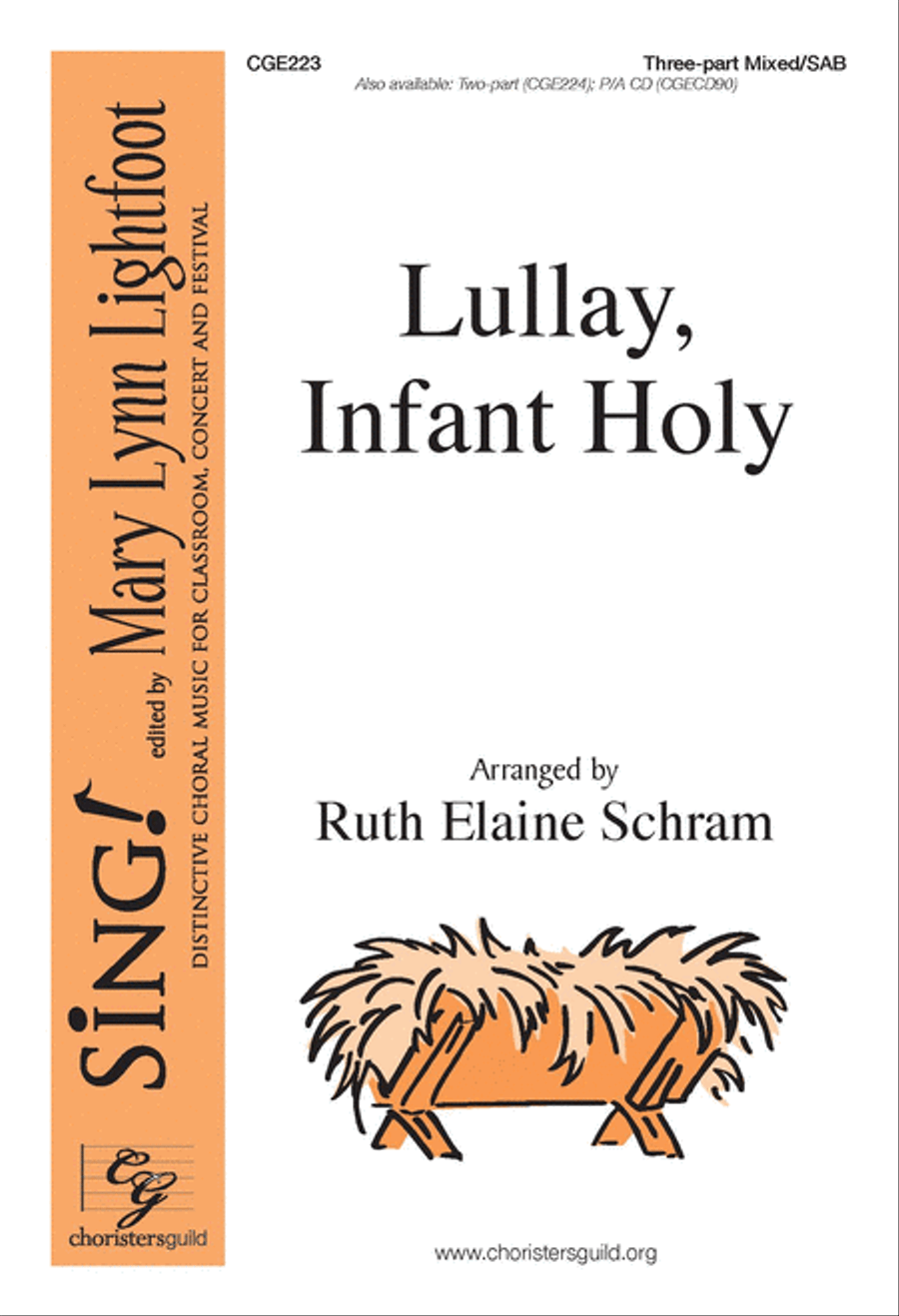 Lullay, Infant Holy (Three-part Mixed) 3-Part scores gallery preview page 1