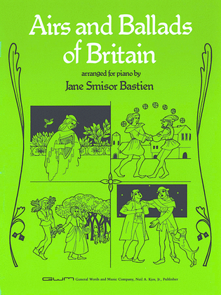Book cover for Airs and Ballads of Britain