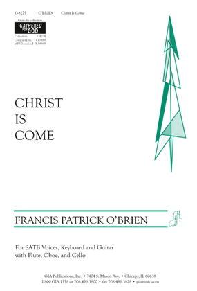 Book cover for Christ Is Come - Guitar edition