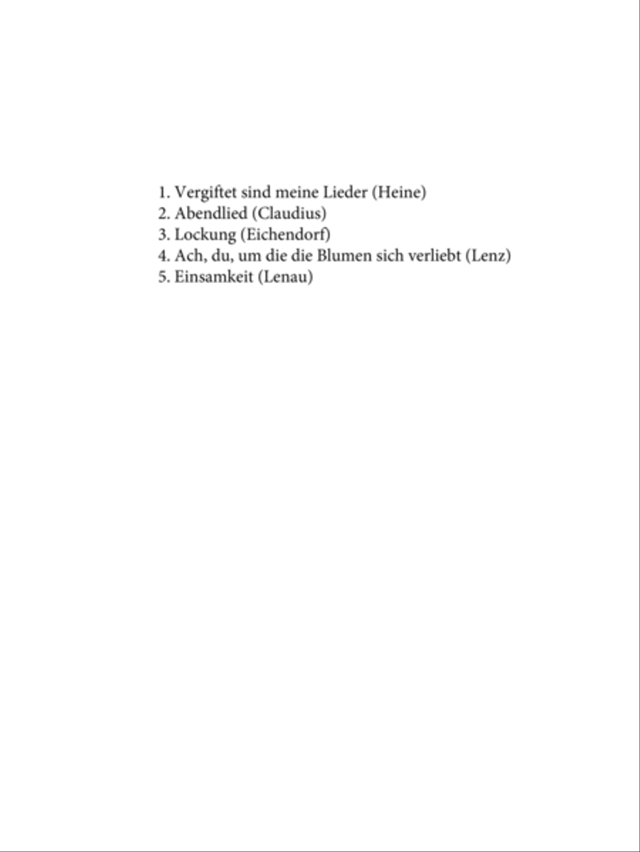 [Gideon] German Songs (High Voice) High Voice scores gallery preview page 4