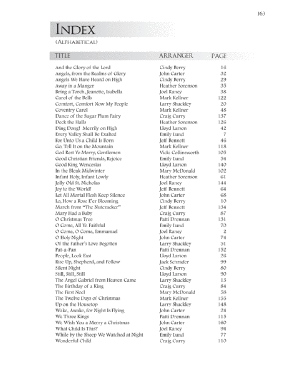 The Essential Collection for Christmas Piano Solo scores gallery preview page 4