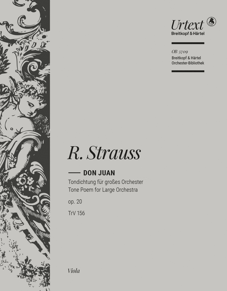 Don Juan Op. 20 TrV 156 Orchestra scores gallery preview page 1
