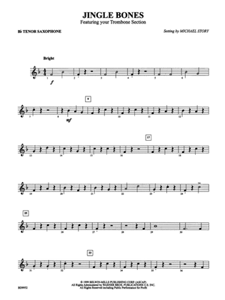 Jingle Bones: B-flat Tenor Saxophone