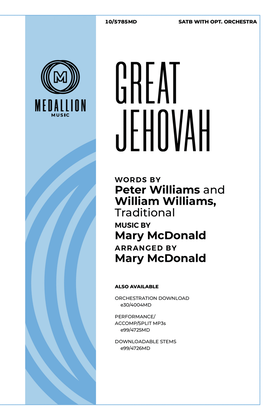 Book cover for Great Jehovah