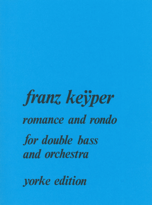 Romance & Rondo for DB & Orch (Pf red.)
