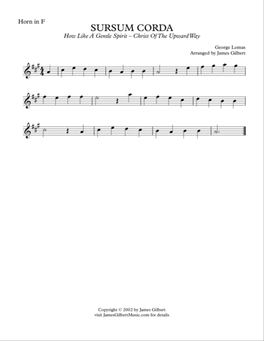 SURSUM CORDA Small Ensemble scores gallery preview page 5