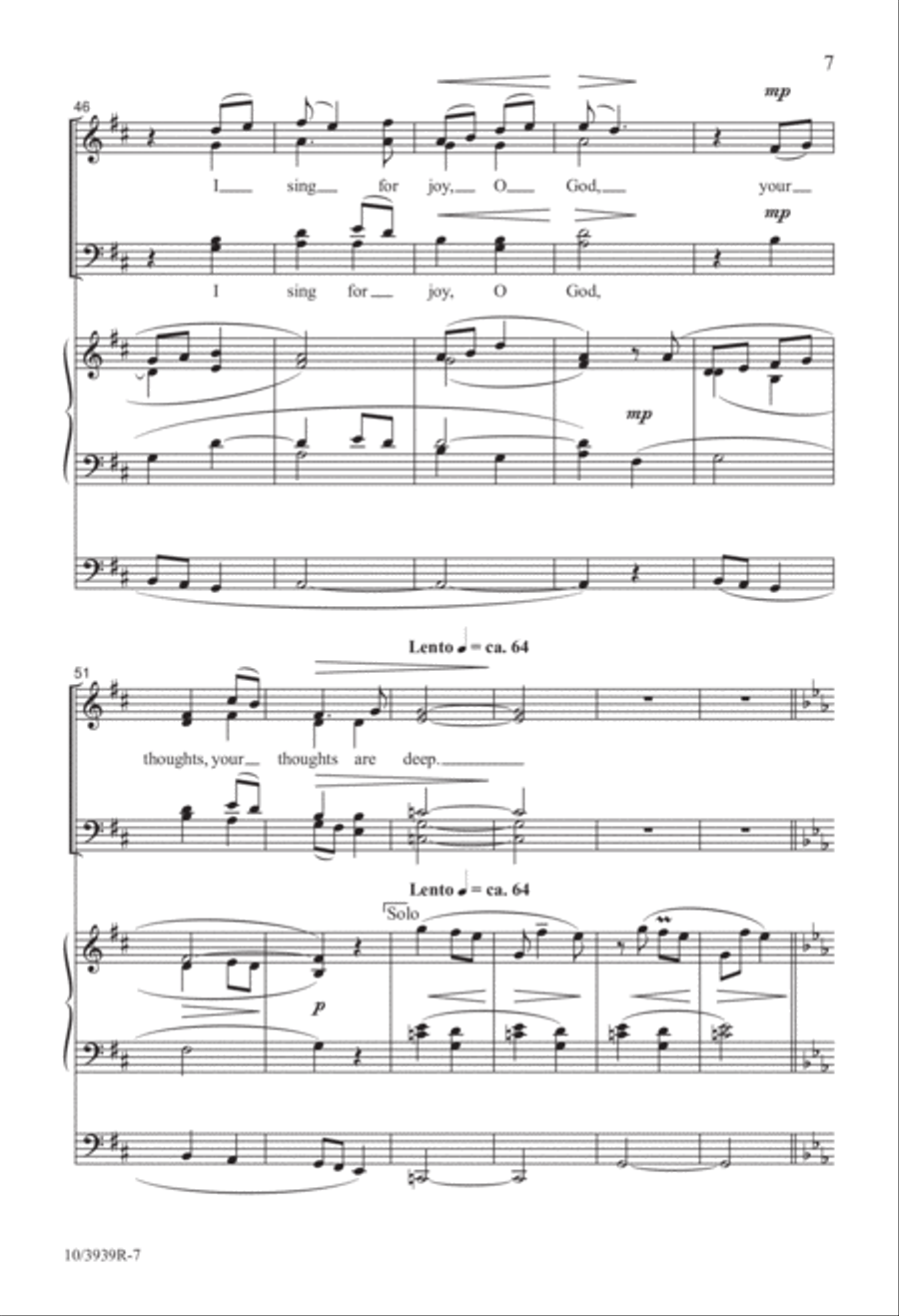 It is Good to Give Thanks Divisi scores gallery preview page 7