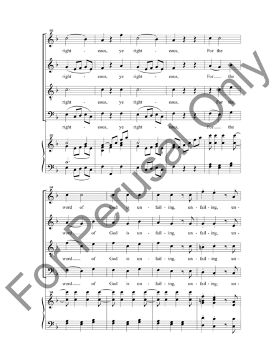 Sing And Be Joyful 4-Part scores gallery preview page 11