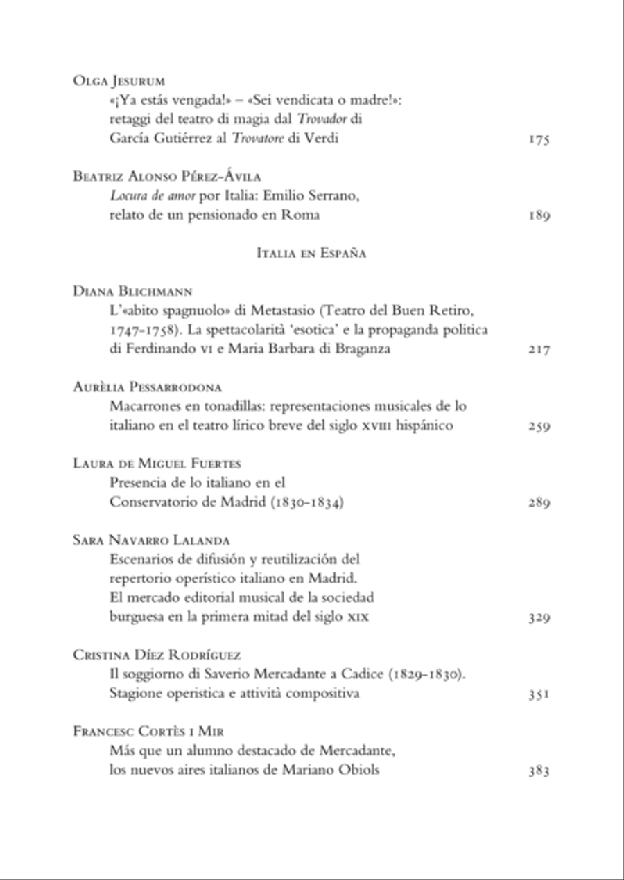 Intercambios musicales entre España e Italia en los siglos XVIII y XIX/ Gli scambi musicali fra Spagna e Italia nei secoli XVIII e XIX School and Community scores gallery preview page 7