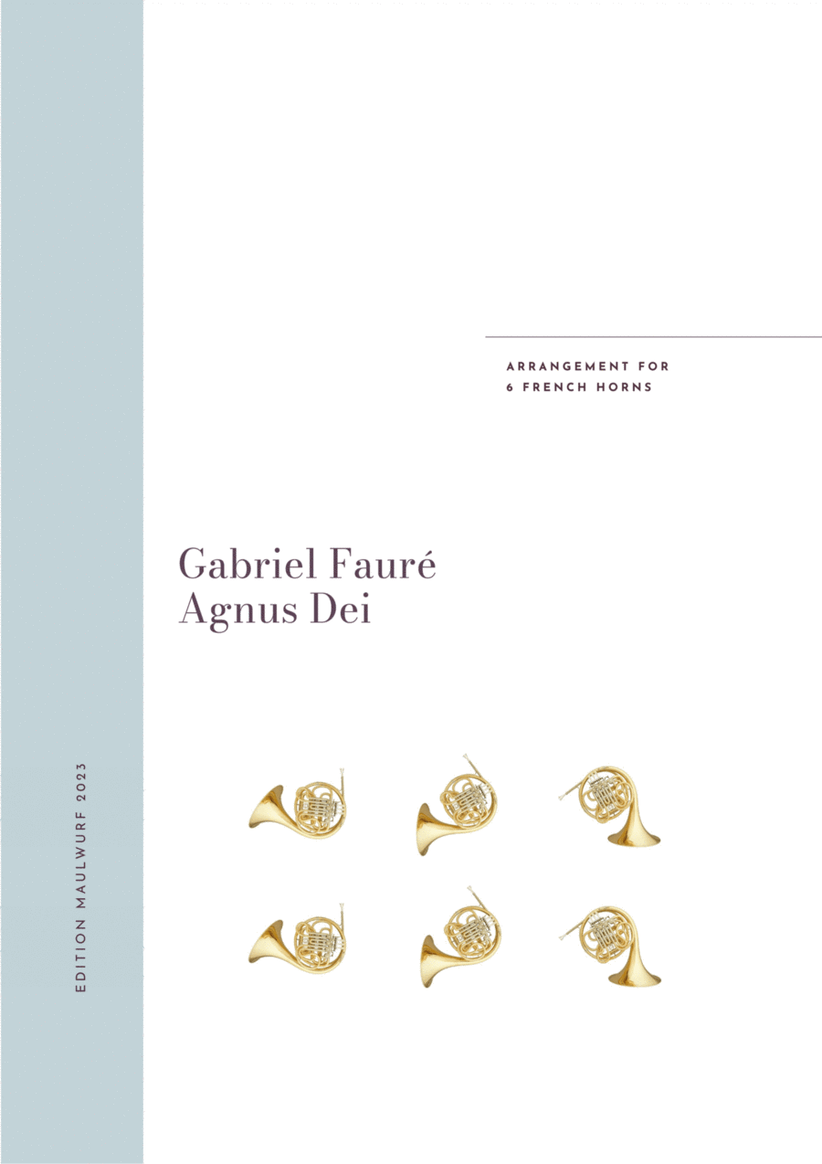 Agnus Dei Agnus Dei Horn scores gallery preview page 1