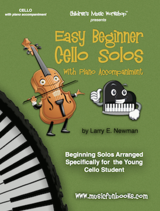 Easy Beginner Cello Solos with Piano Accompaniment
