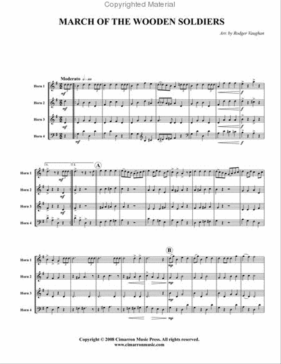 Holiday Treats, volume 5 Horn scores gallery preview page 6