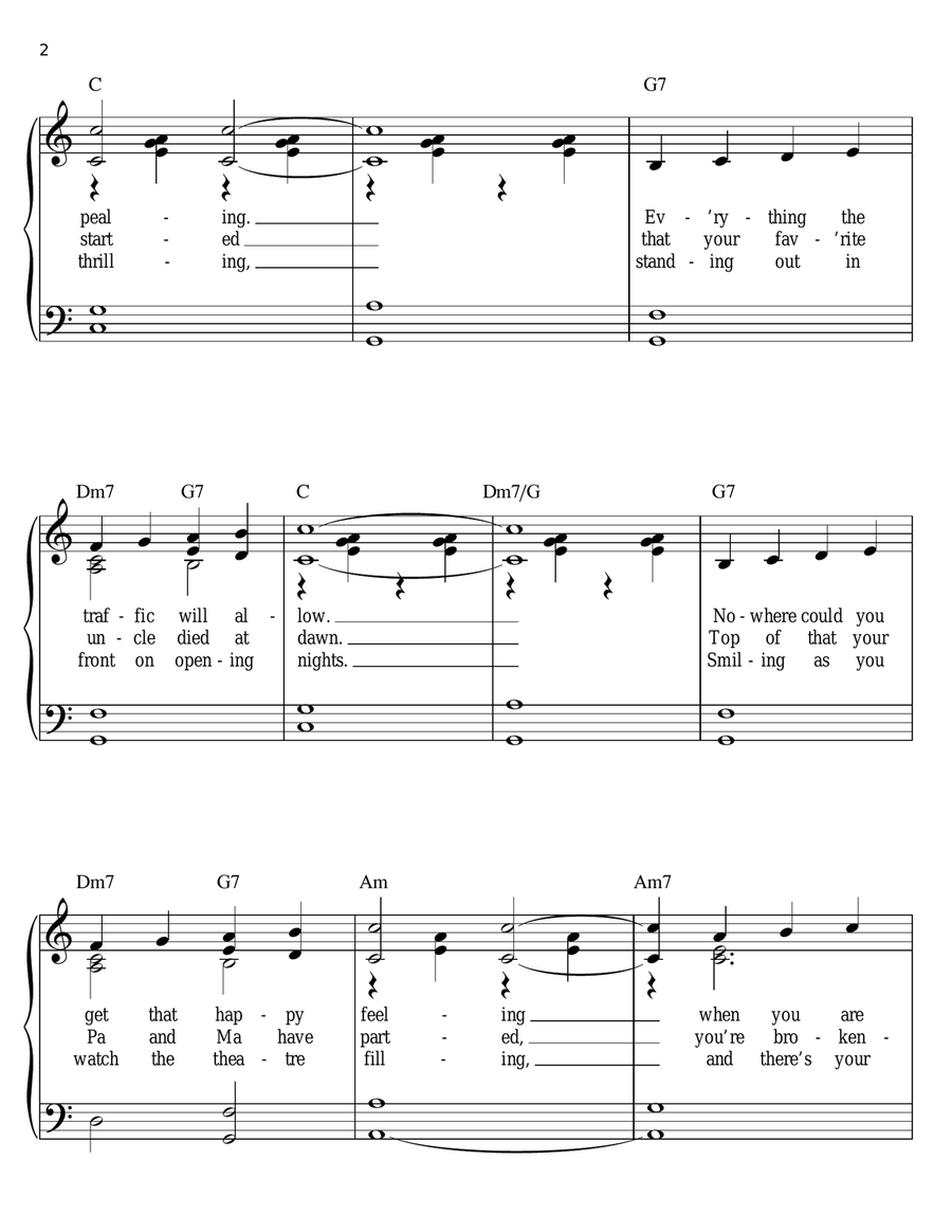 There's No Business Like Show Business Voice scores gallery preview page 2