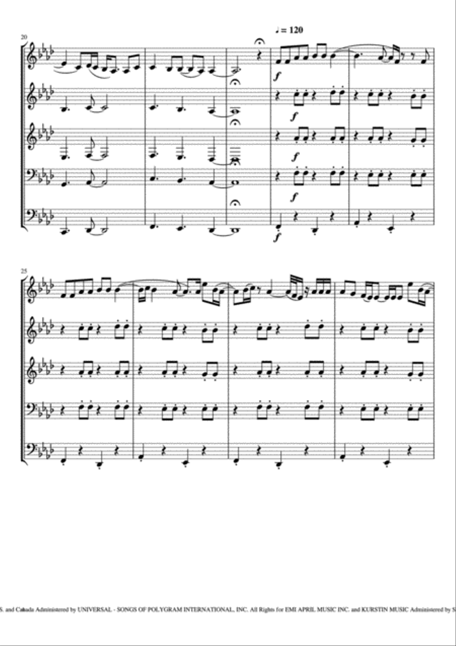 Hello Hello Brass Ensemble scores gallery preview page 4