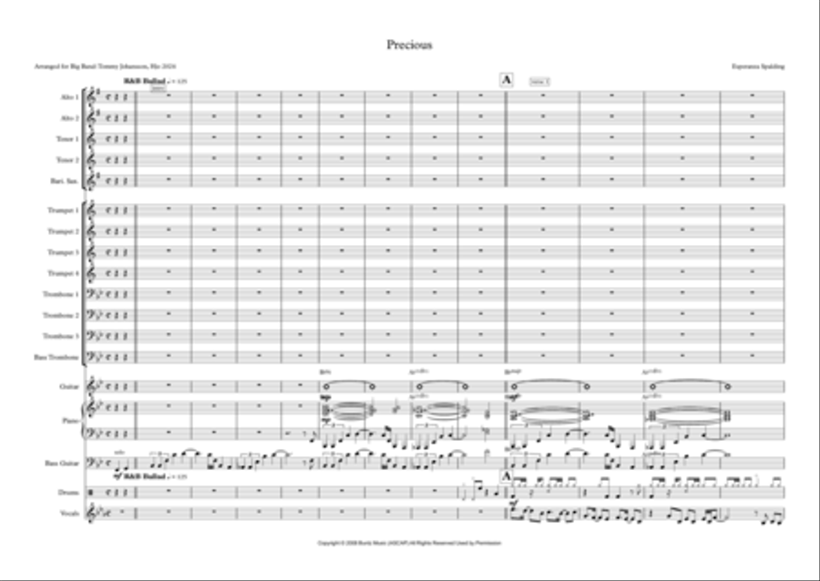 Precious Jazz Ensemble scores gallery preview page 2