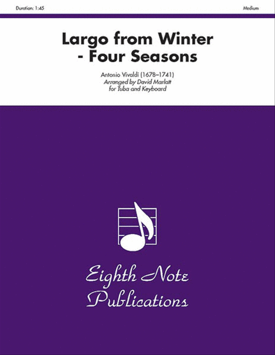 Largo from Winter (from The Four Seasons) Small Ensemble scores gallery preview page 1