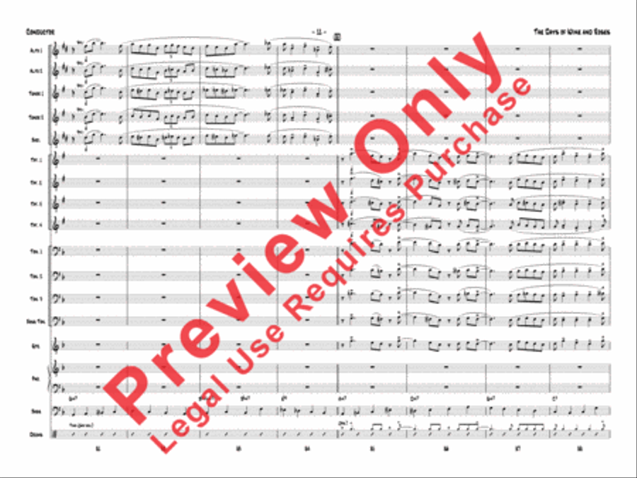 The Days of Wine and Roses Jazz Ensemble scores gallery preview page 30