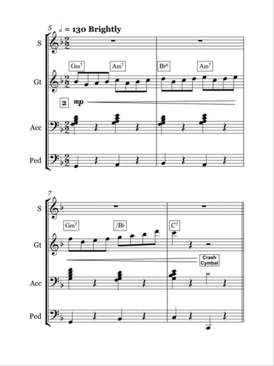 Theatre Organ Originals Vol.1 Organ Solo scores gallery preview page 6