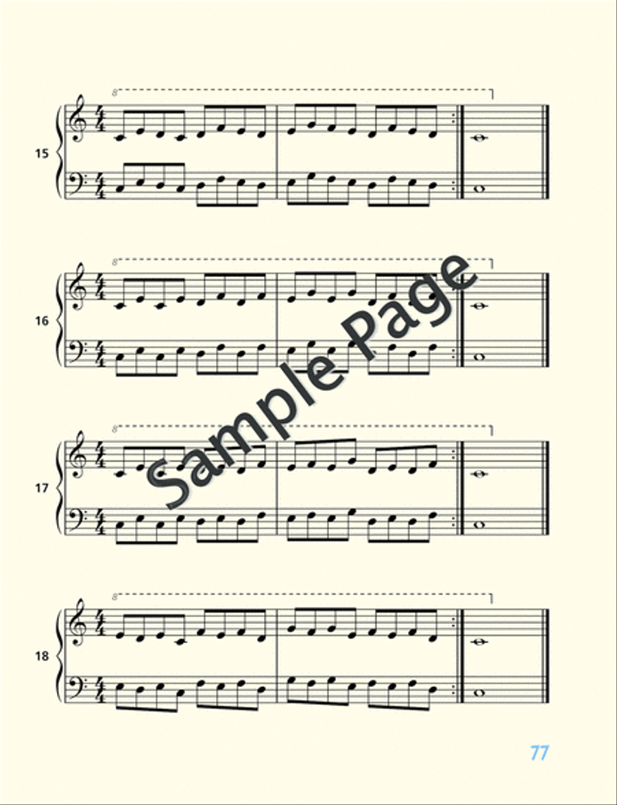 Piano Junior: Lesson Book 2 Piano Method scores gallery preview page 78