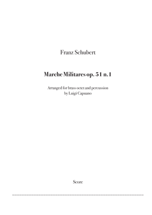 Schubert - Marche militares (Brass choir)