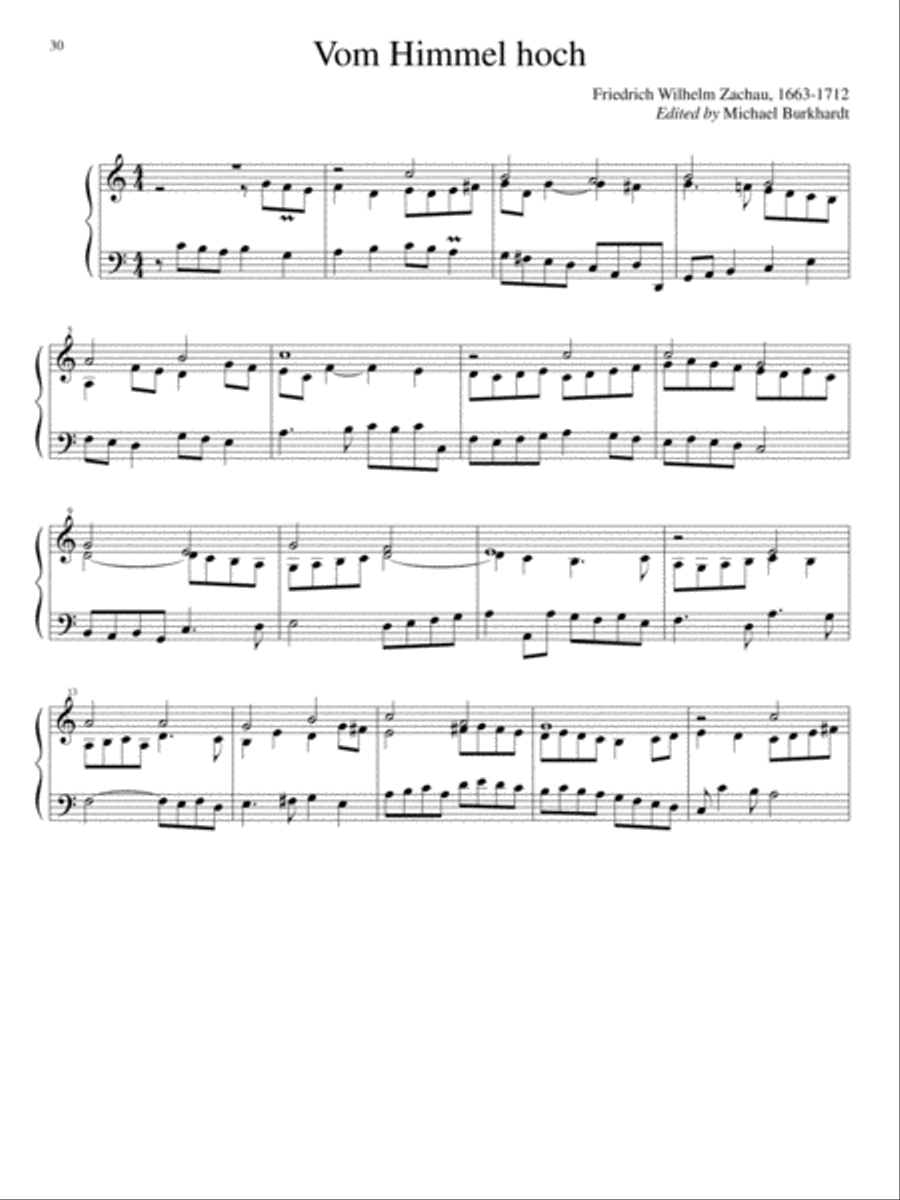 Music for a Celebration, Set 4 Organ scores gallery preview page 8