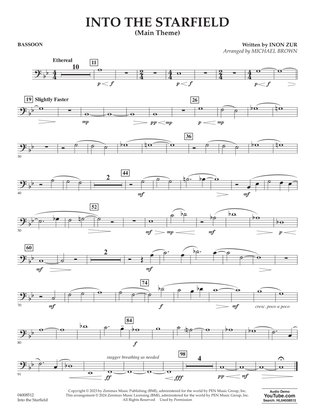 Into The Starfield (arr. Michael Brown) - Bassoon