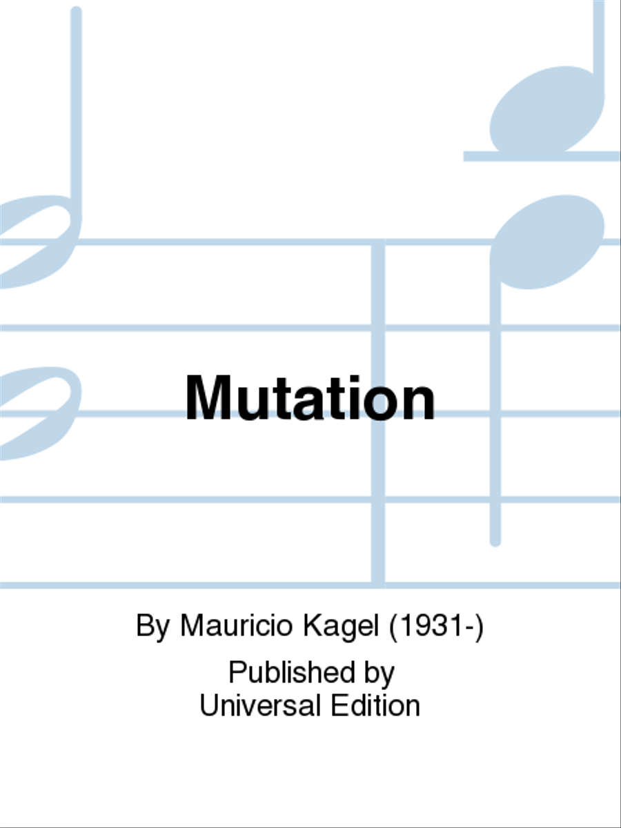 Mutation Mutation School and Community scores gallery preview page 1