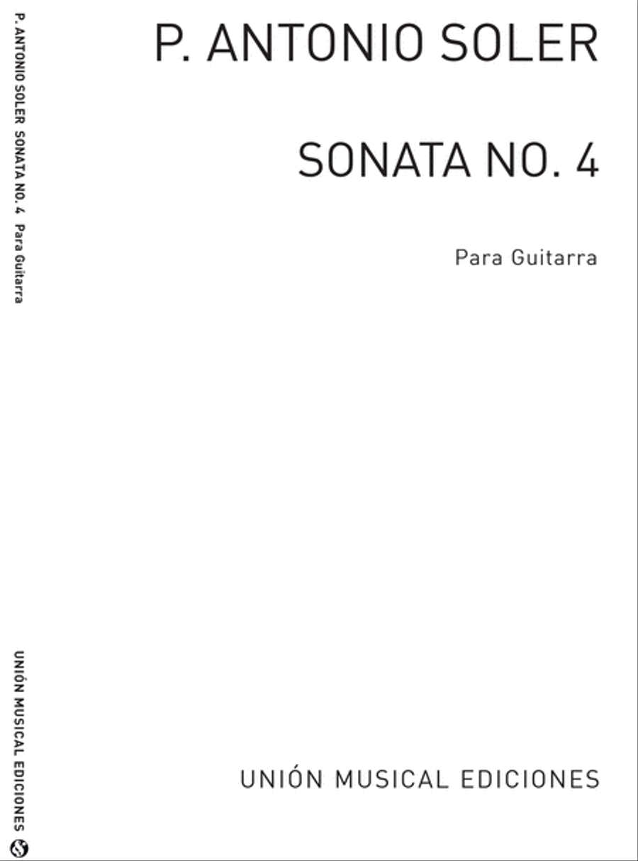 Sonata No.4 Bolero Sonata No.4 Bolero Acoustic Guitar scores gallery preview page 1