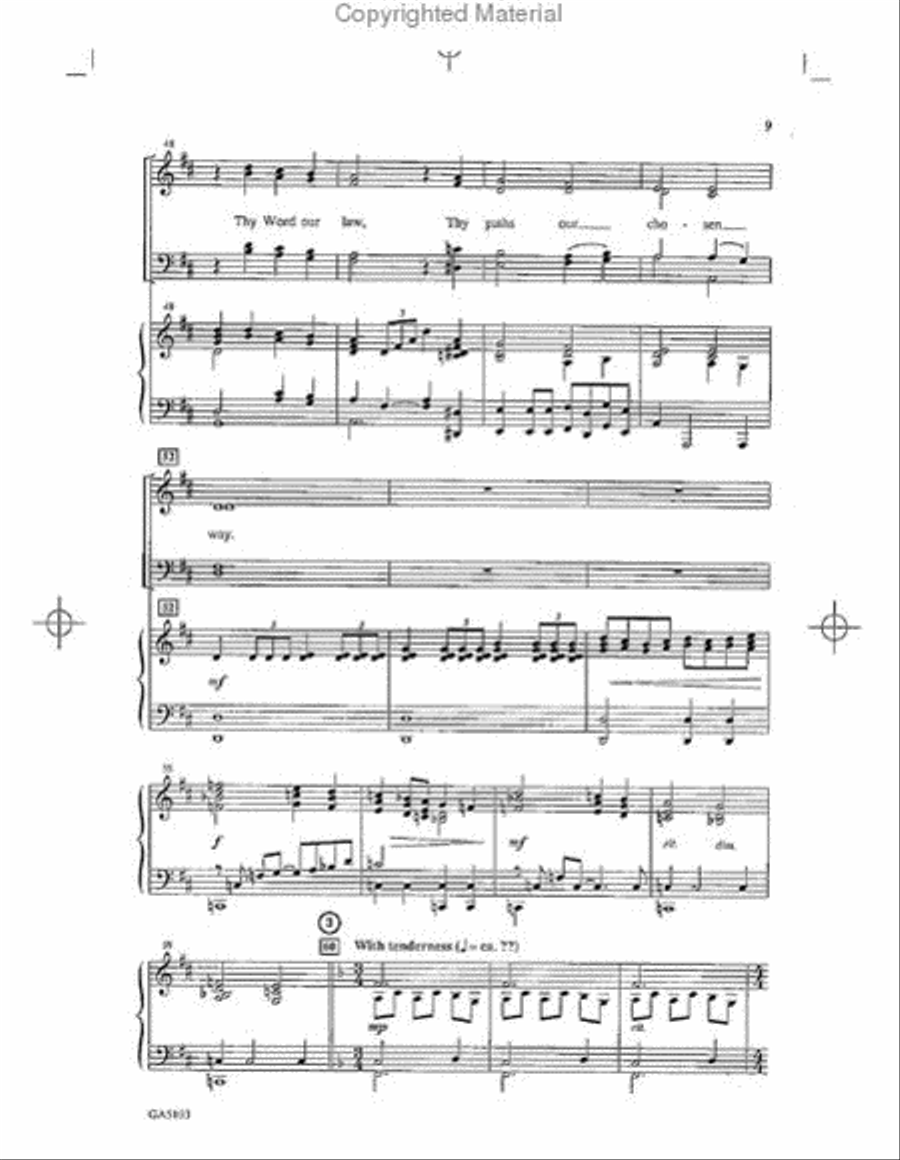Of Faith and Freedom (Collection) 4-Part scores gallery preview page 9