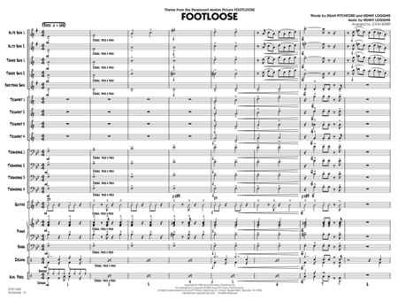 Footloose - Full Score