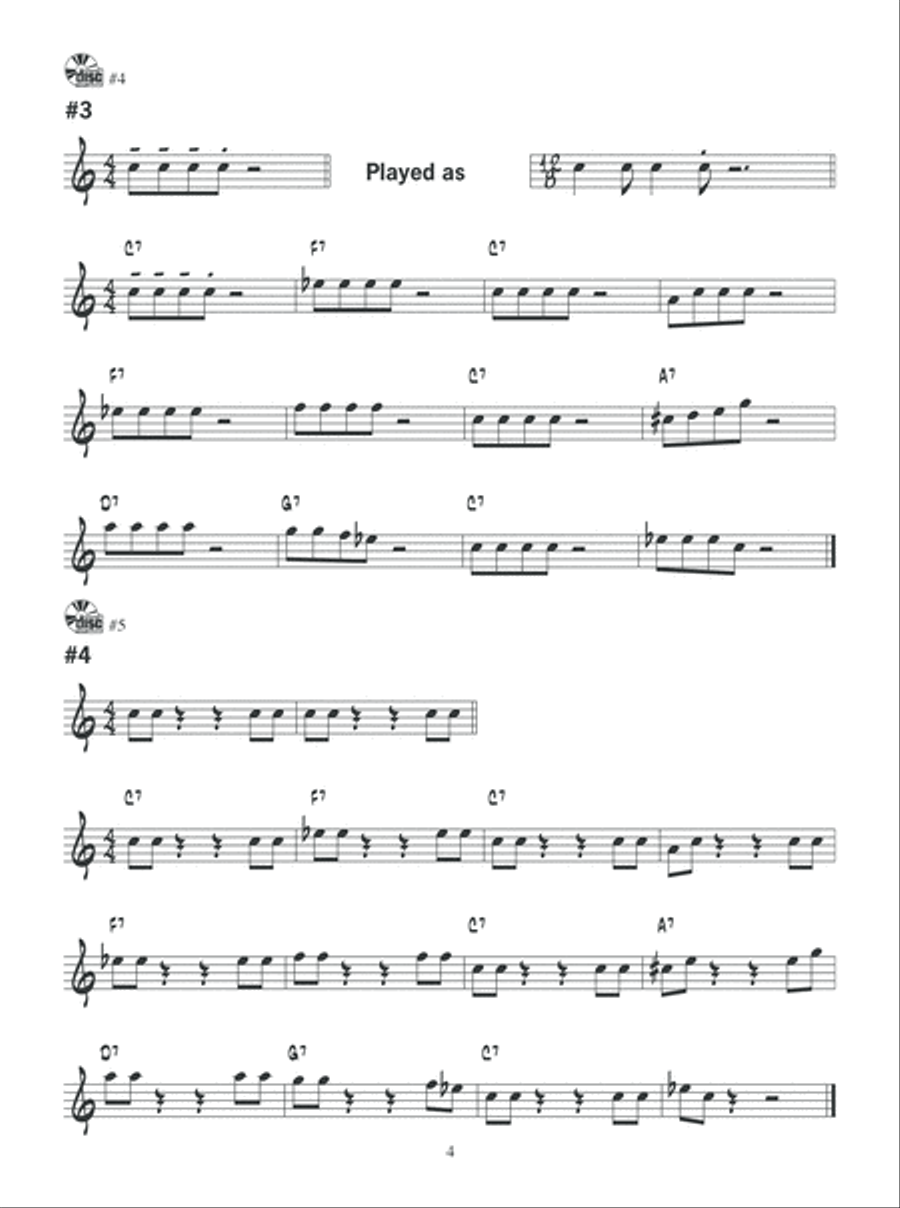 Jazz Guitar Phrasing Workout Electric Guitar scores gallery preview page 5