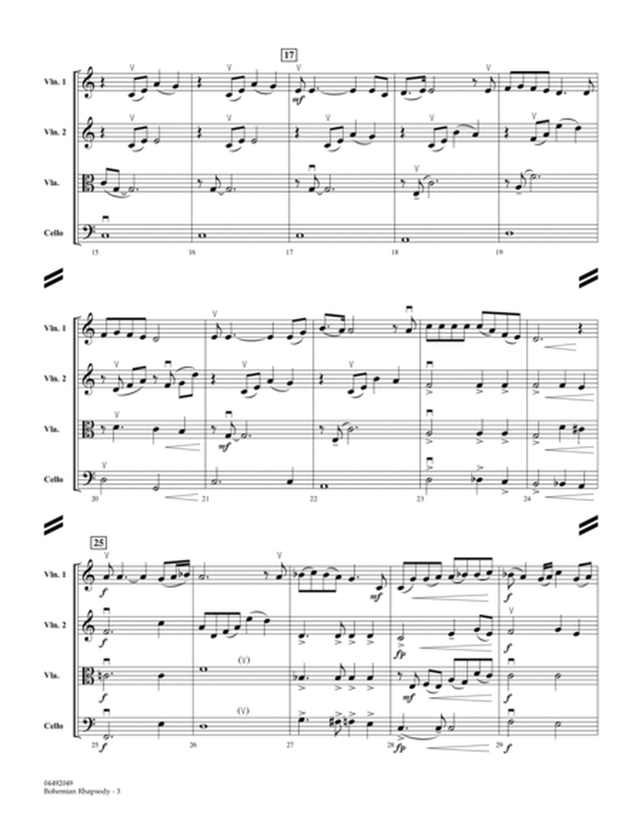 Bohemian Rhapsody (arr. Larry Moore) - Conductor Score (Full Score)