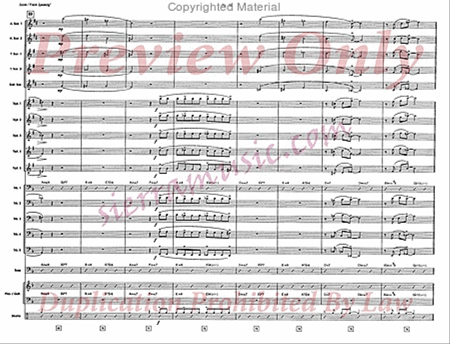 Frank Speaking Frank Speaking Jazz Ensemble scores gallery preview page 11