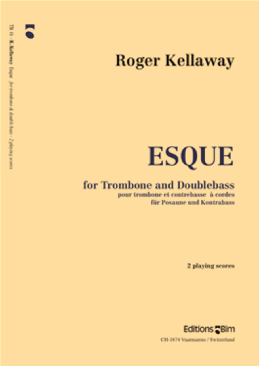 Esque Trombone scores gallery preview page 1