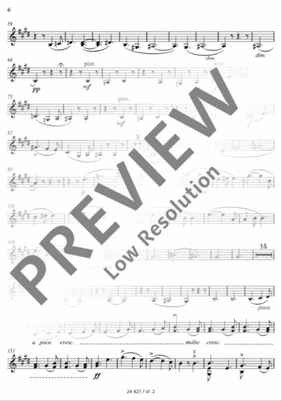 Angelus! Violin scores gallery preview page 7