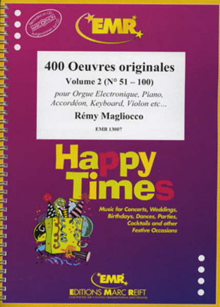 400 Oeuvres Originales Volume 2