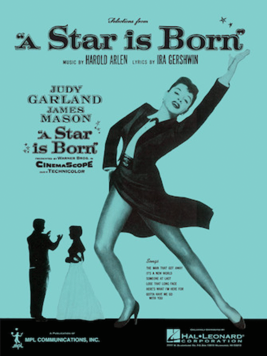 A Star Is Born Piano, Vocal, Guitar scores gallery preview page 1