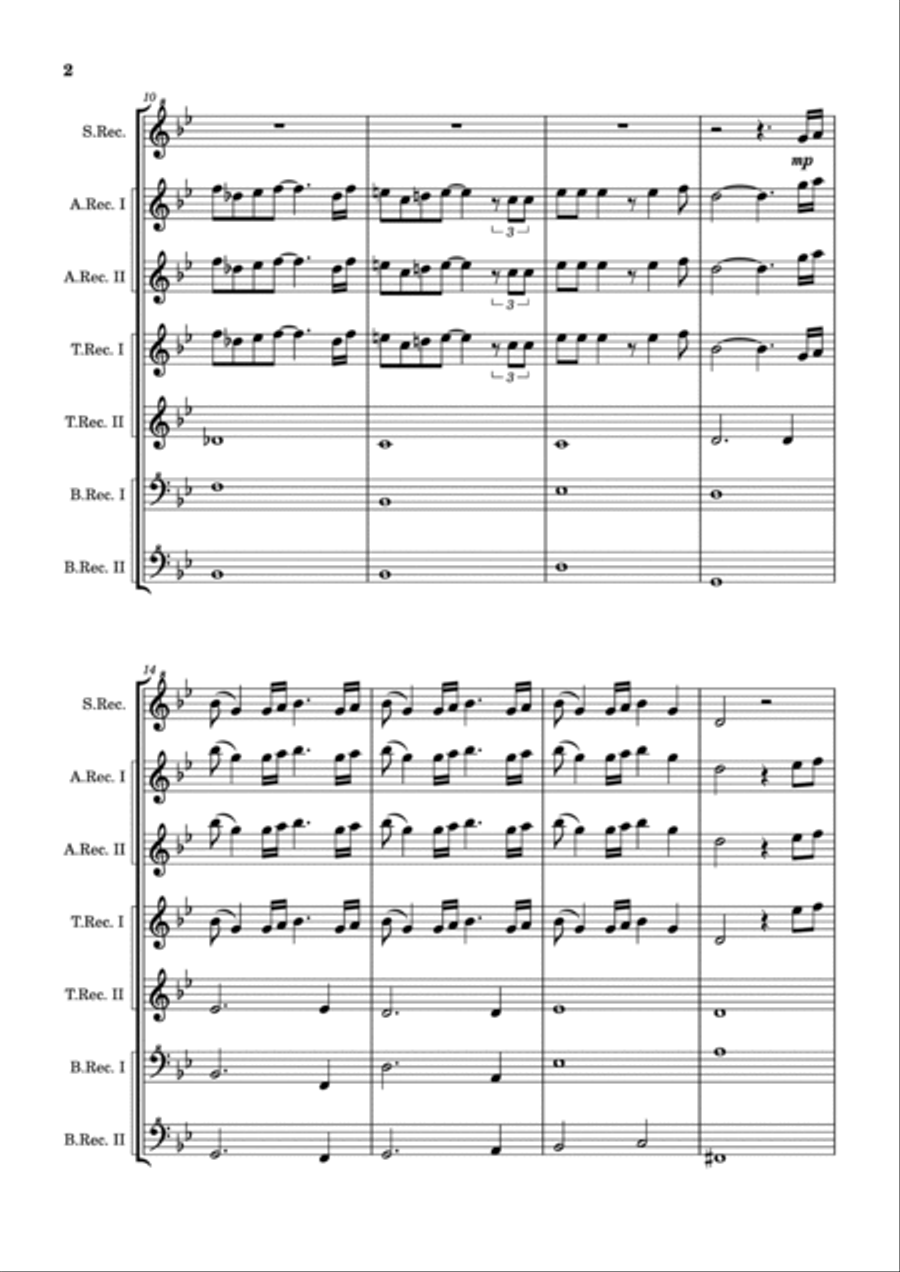 Arabian Nights (2019) Woodwind Ensemble scores gallery preview page 2